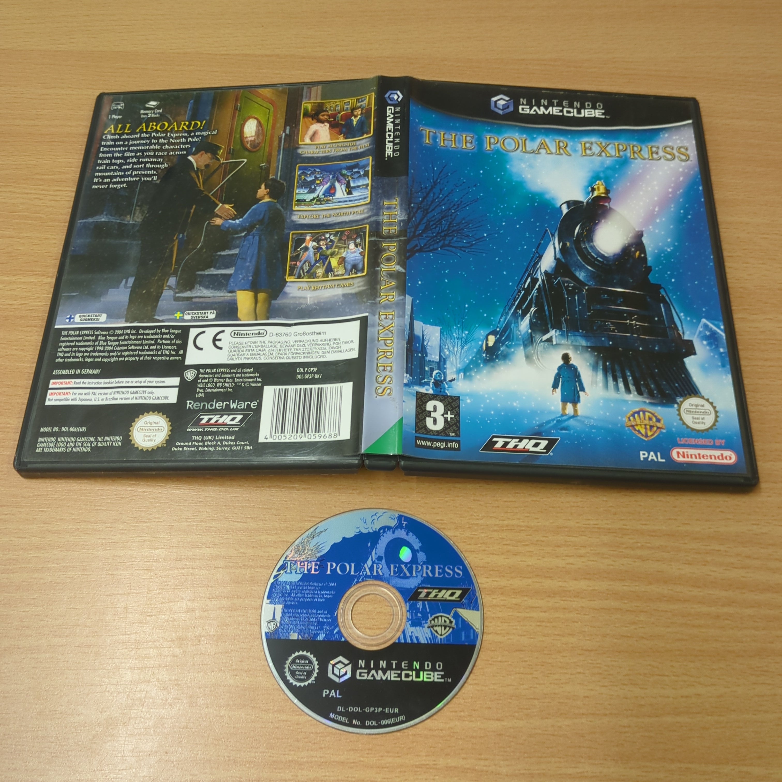 The Polar Express Nintendo GameCube game The Polar Express Nintendo GameCube game